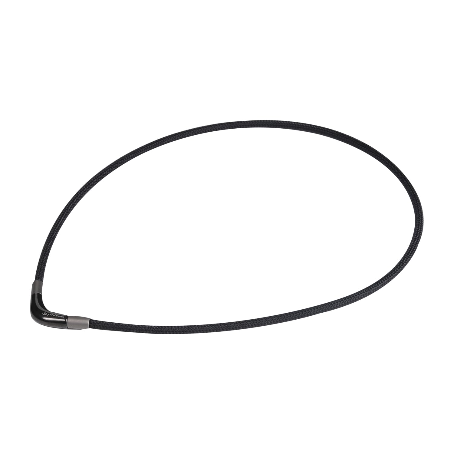 【羽生結弦選手愛用商品】 phiten(ファイテン) チタン ネックレス RAKUWAネック メタックス チョッパーモデル ブラック 50cm