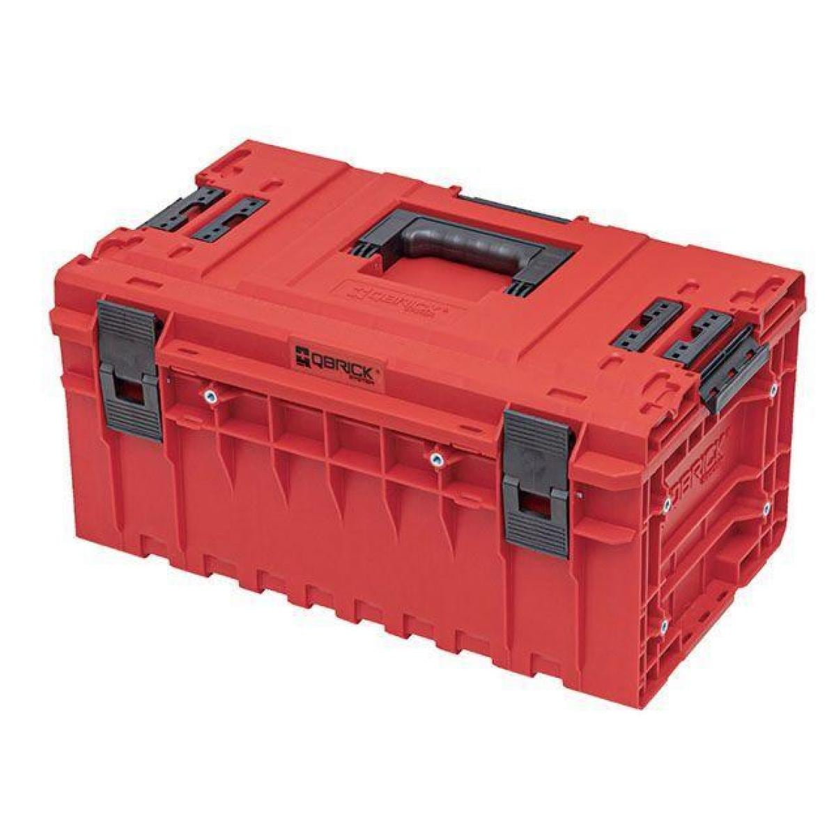 キューブリック QBRICK 超耐久IP66 ツールボックス バリオ M 大容量38L SKRQ350V2CCZEPG003 QS1 赤 工具 収納 工具箱 車輪付き カート