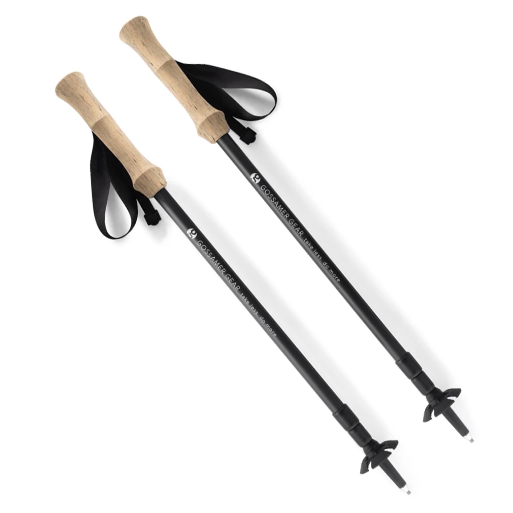 [Gossamer Gear] ゴッサマーギア 3ピースカーボントレッキングポールペア LT5 Three Piece Carbon Trekking Poles (pair) Black