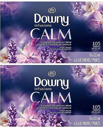 【2個セット】ダウニー シート インフュージョン ラベンダー＆バニラ 105枚×2