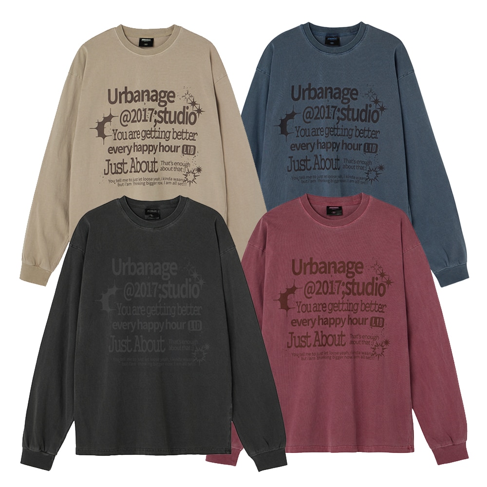 Just About Pigment Oversized T-Shirt Charcoal