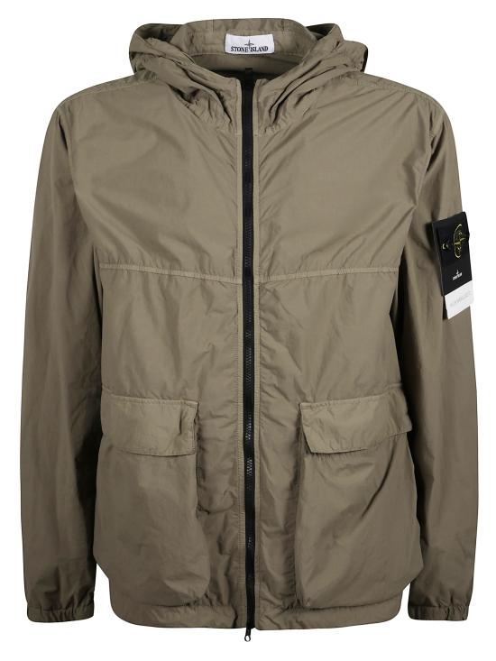 STONE ISLAND Men Coats L1S154100112S0345 V005G Green