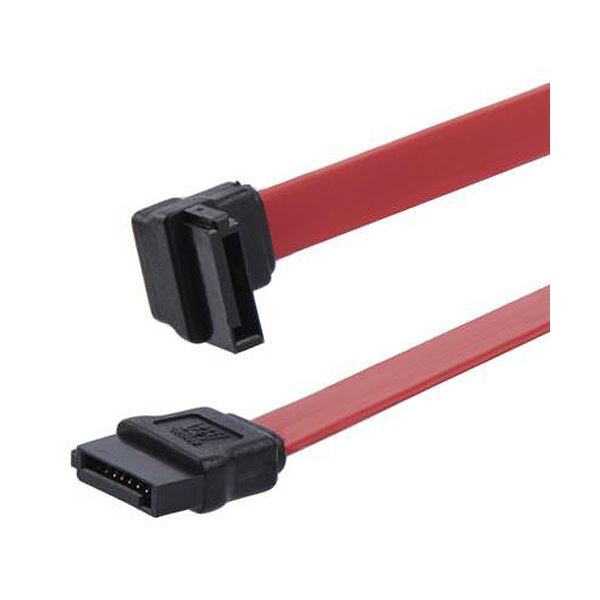 （まとめ） StarTech.com SATAケーブル 片側上向きL型タイプ 15cm SATA6LA1 1本 [x5セット]