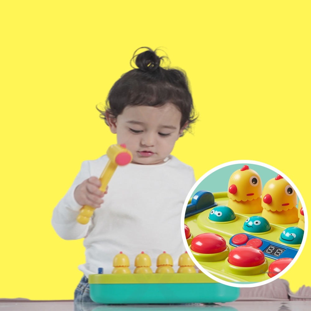 子供の赤ちゃんのおもちゃ3歳4歳5歳ほくろキャッチゲームプレイ