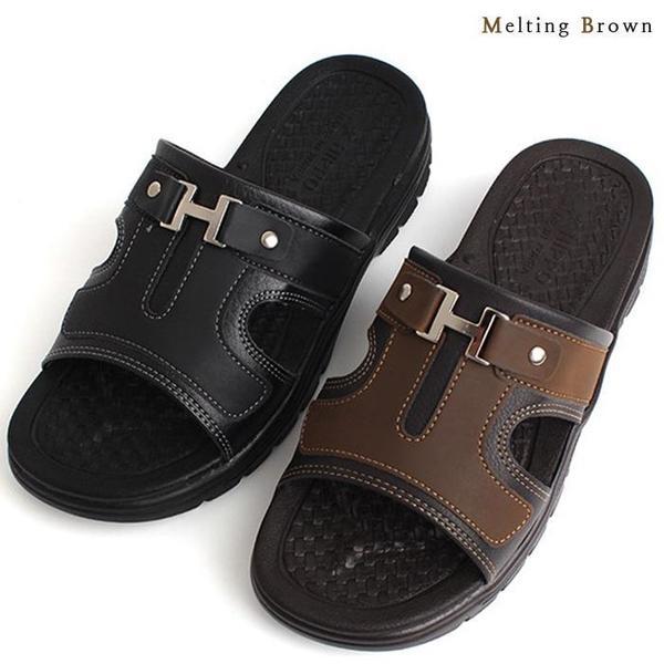 男性用オフィススリッパ 高級スリッパ M22