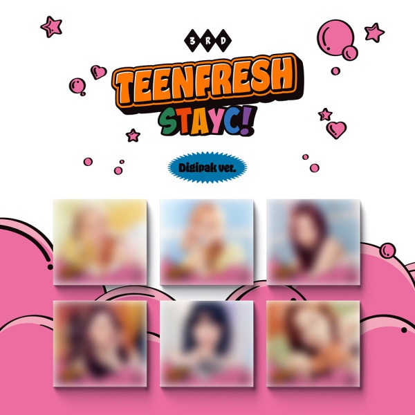 (Digipack Ver./セット) STAYC - The 3rd Mini Album TEENFRESH