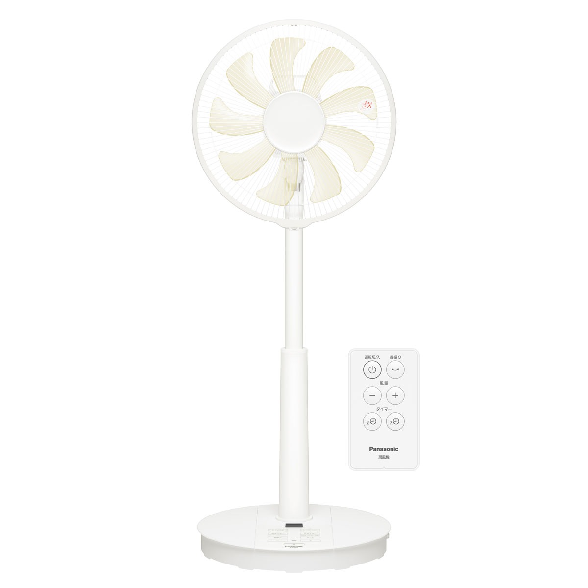 パナソニック F-C339D-W 【扇風機】DCモーター搭載 リビング扇（ホワイト） FC339DW