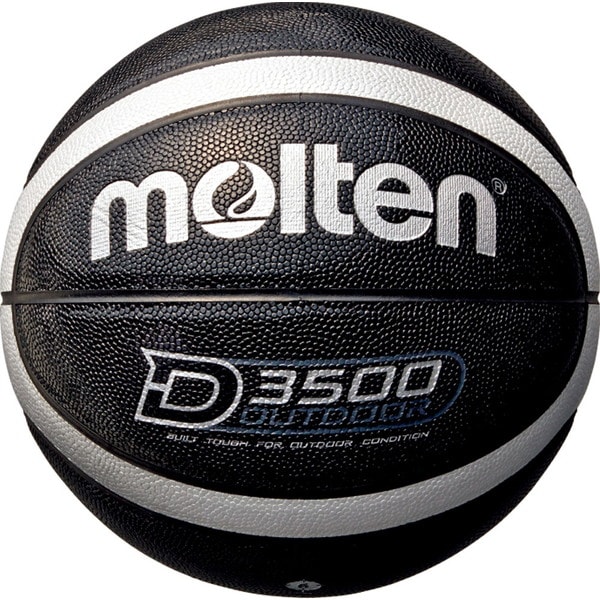 モルテン molten アウトドアバスケットボール6号球 ブラック×シルバー バスケット ボール B6D3500KS 4,645円