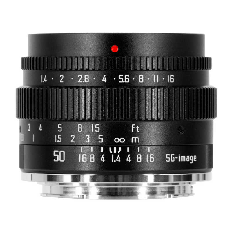 SGIMAGE　カメラレンズ SG-image 50mm F1.4 ソニーEマウント APS-C （ ソニーE / 単焦点レンズ ） 　SG50mmF1.4EC