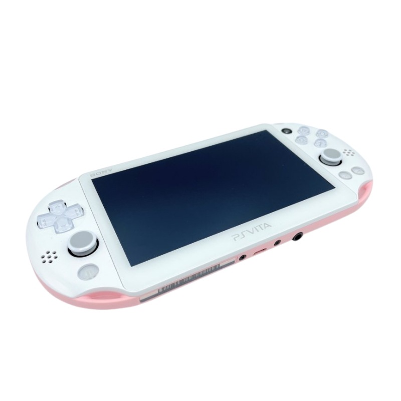 中古 PlayStation Vita Wi-Fiモデル ライトピンク/ホワイト (PCH-2000ZA19)