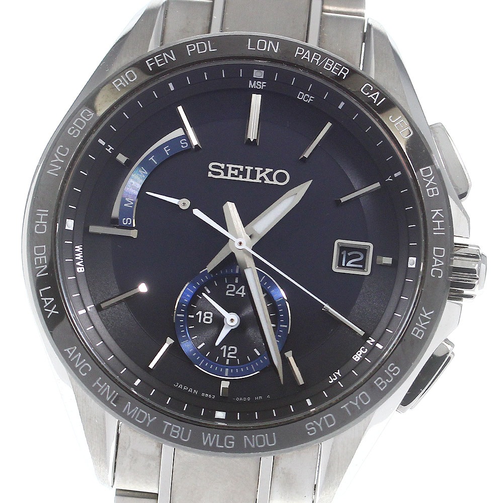 SEIKO 8B63-0AB0 ＜時計＞セイコー ブライツ エキスパート デュアル