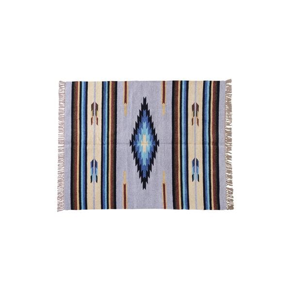 ラグマット 絨毯 170×230cm TTR-107D 長方形 インド製 綿 コットン キリム リビング ダイニング ベッドルーム 寝室 居間 19,187円