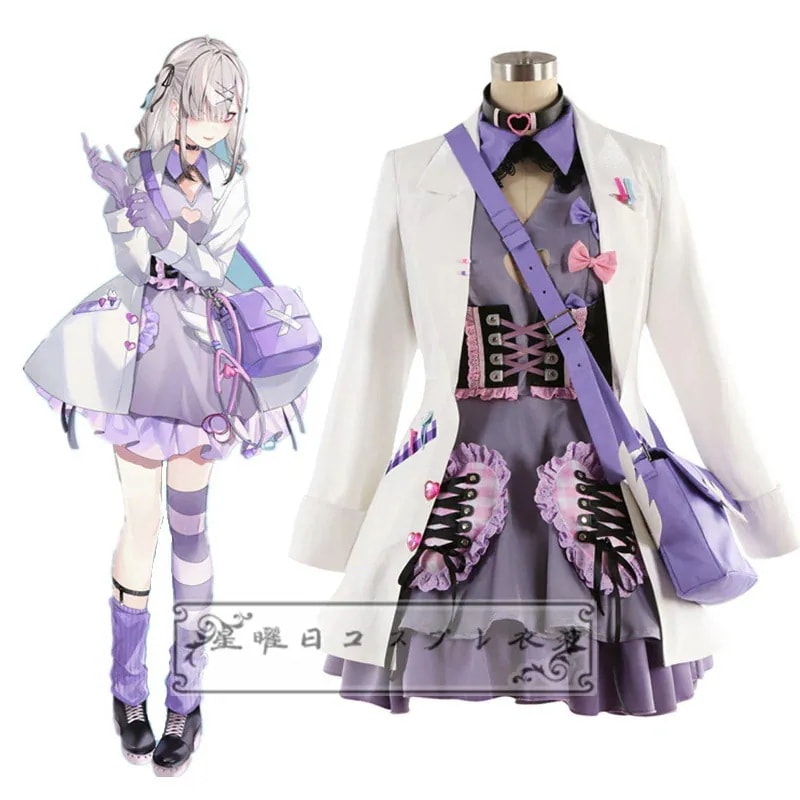 VTuber バーチャルライバー 健屋花那 コスプレ衣装 コスチューム 学園祭 イベント 仮装 変装期間限定30％