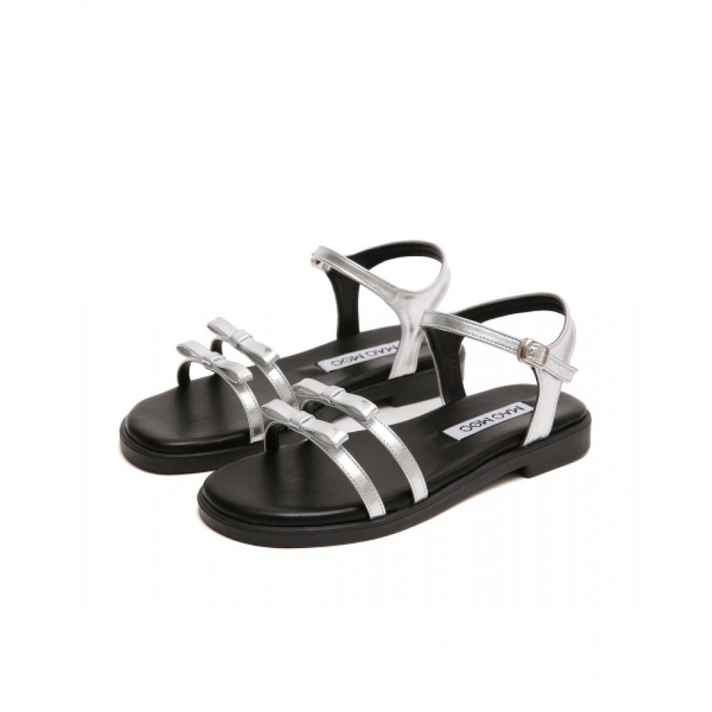 MAC MOC ライリー 4色カジュアルリボンストラップサンダル 2Cm