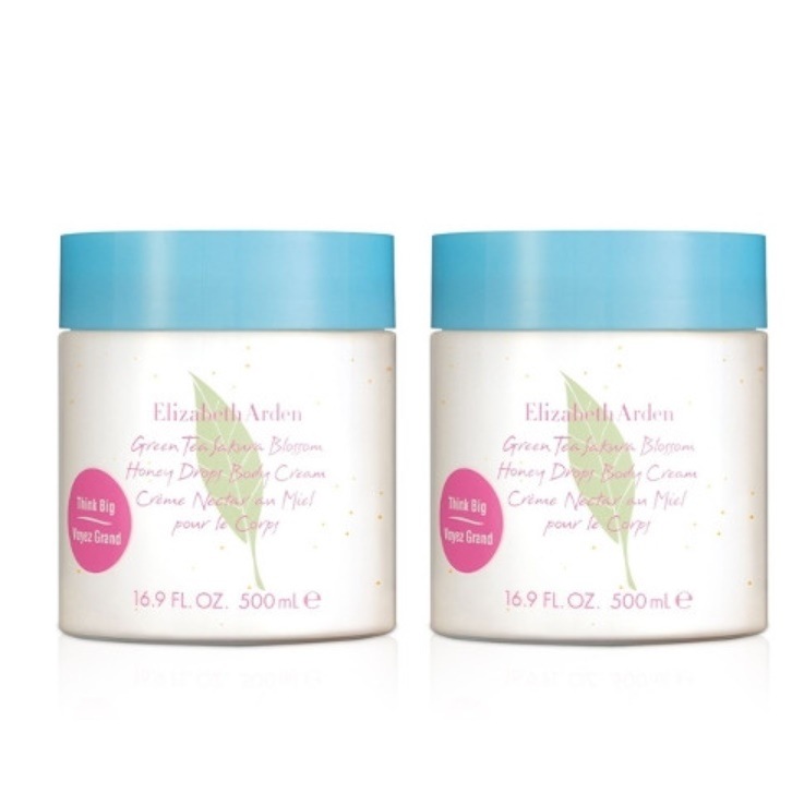 エリザベスアーデン グリーンティー サクラ ブロッサムボディクリーム 500mlx2