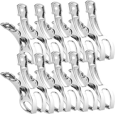 他サイト： 洗濯バサミ 洗濯ばさみ 大 ステンレス 強力 布団 竿 ピンチ 物干し (大 10個入)の商品画像