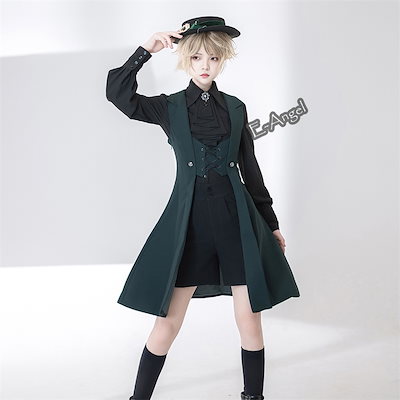 <値下げ交渉可>王子(皇子)ロリイタベスト Qoo10] ロリータファッション 復古 王子系 皇子 : レディース服