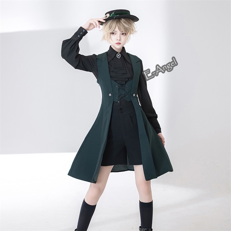 <値下げ交渉可>王子(皇子)ロリイタベスト 予約販売】皇子系ロリィタ 中世風ロングベスト – ロリータ