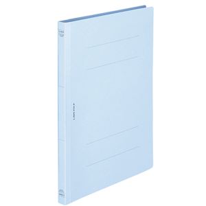 (まとめ) ライオン事務器 フラットファイル(環境) 樹脂押え具 A4タテ 150枚収容 背幅18mm ライトブルー A-510KA4S 1セット(10冊) (×5セット) 5,000円
