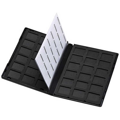 他サイト： サンワサプライ　DVDトールケース型カード管理ケース SDカード用両面収納タイプ　FC-MMC21SDの商品画像