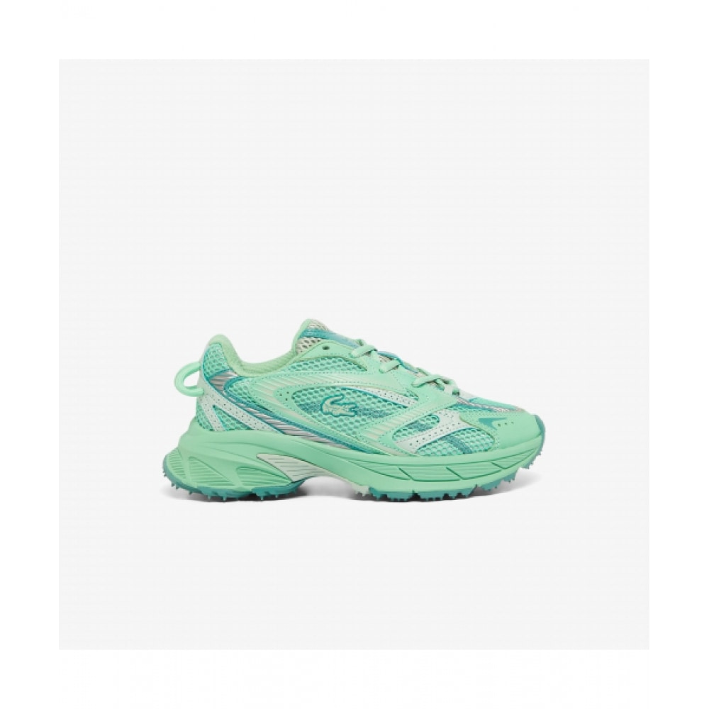 LACOSTE レディース L003 ネオショットスニーカー [グリーン]