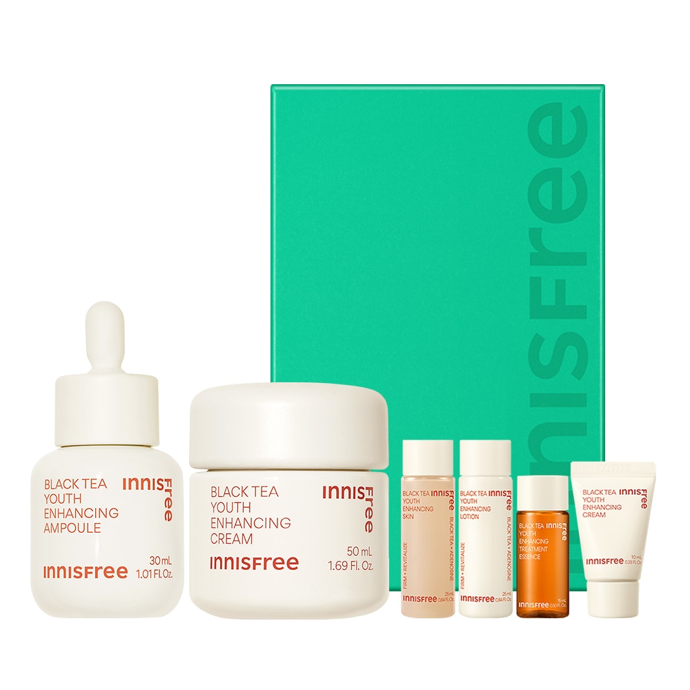 イニスフリーブラックティーユースエンハンスインテンシブケアデュオセット
