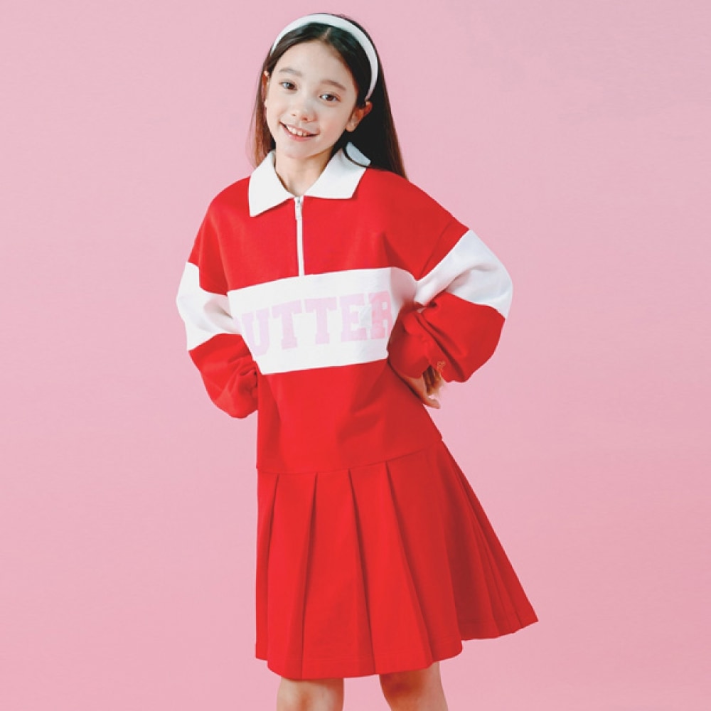 アイラブジェイ B.リミカラプリーツワンピース JVFOP22