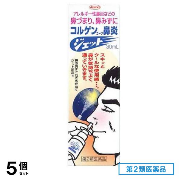 第２類医薬品 コルゲンコーワ鼻炎ジェット 30mL 5個セット