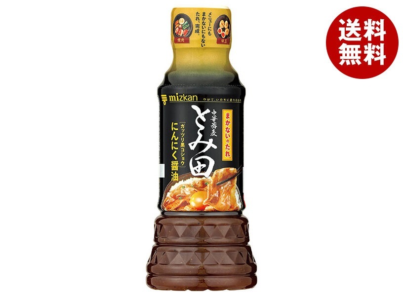 ミツカン 中華蕎麦とみ田 まかないのたれ にんにく醤油 250mlPET＊12本入