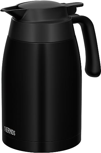 色：マットブラック サイズ：1.5L サーモス ステンレスポット 1.5L マットブラック 保温ポッ