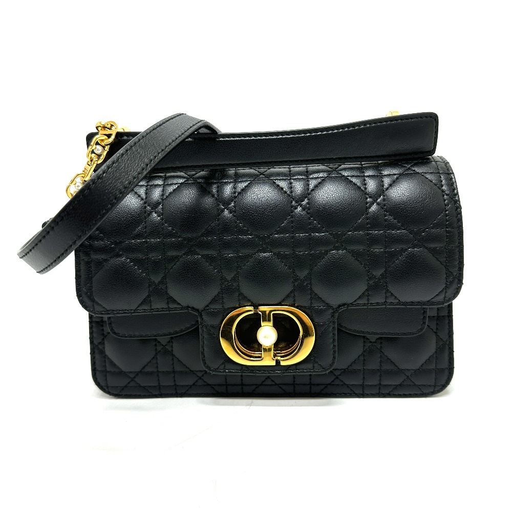 ショルダーバッグ M9271UBHI Jolie トップハンドル カナージュ スモール 2WAY カバン 肩掛け 斜め掛け ラムスキン ブラック