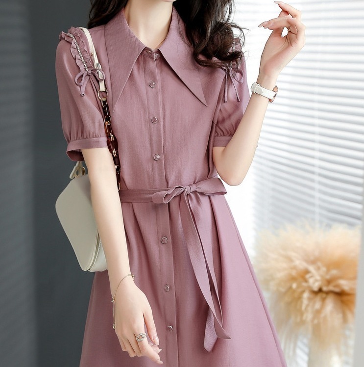 ガーリーワンピース キュートデザインワンピース カジュアルミニワンピース リボン付きワンピース スカート ワンピース プルオーバー オールインワン ミニスカート シャツワンピース ミニ ミニ丈