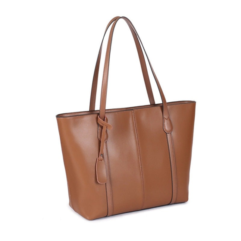 人気急上昇 トートバッグ バッグ 鞄 カバン レディース 肩掛け 手提げ 本革 柔らかい 無地 大きめ 通勤 お洒落 二次会 結婚式 パーティー 上品 7,951円