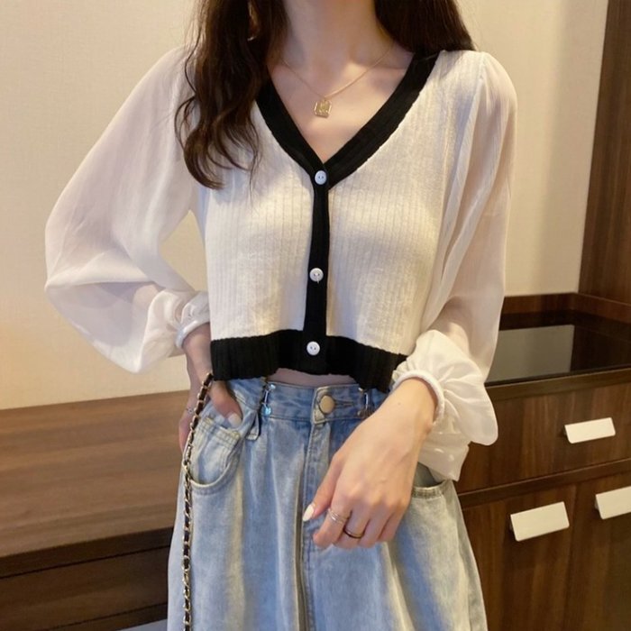 トップス カーディガン ニット 不規則丈 長袖 ボリューム袖 Vネック ふわふわ 前開き かわいい 大人可愛い きれいめ シンプル カジュアル 上品 おしゃれ お洒落 かっこいい 大人女子 こなれ感