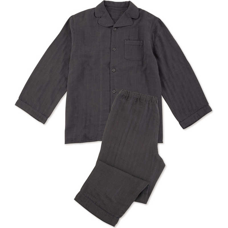 タオル美術館　cococi LDK メンズガーゼパジャマ XLサイズ グレー