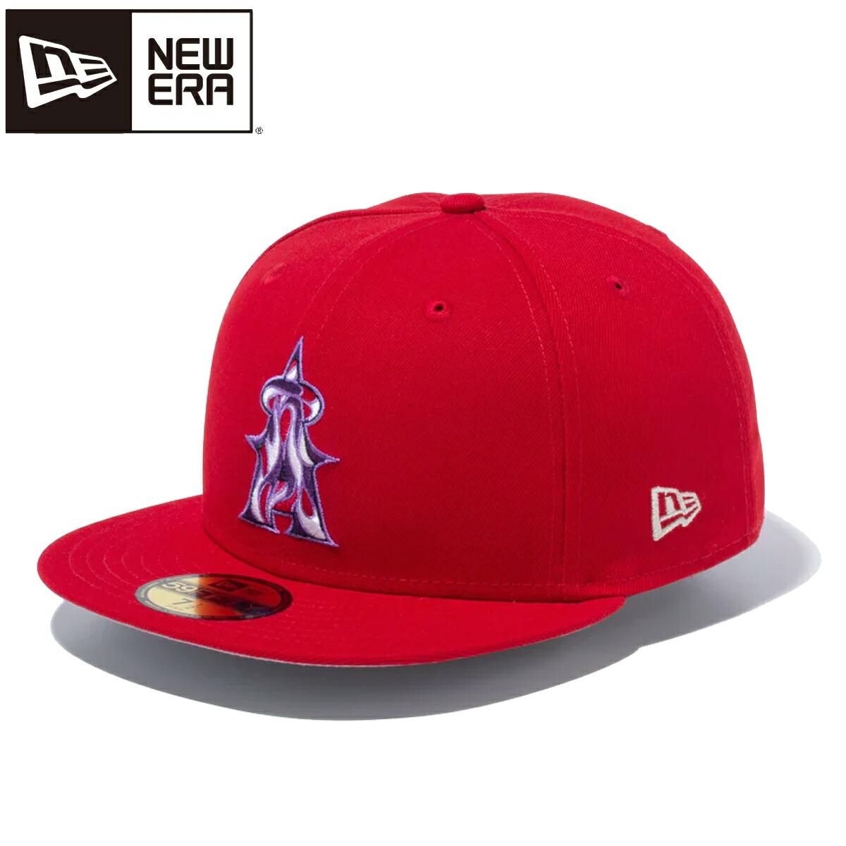 NEW ERA 59FIFTY TETSUYA NAKAMURA NANZUKA GALLERY LOS ANGELES ANGELS SCARLET