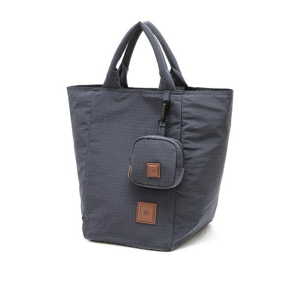 [26SS] ブルーチェックナイロントートバッグ DBBA6EG53B1