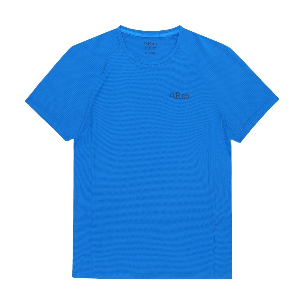 RAB ソニック メンズ 半袖Tシャツ QBL-01 MAYA BLUE