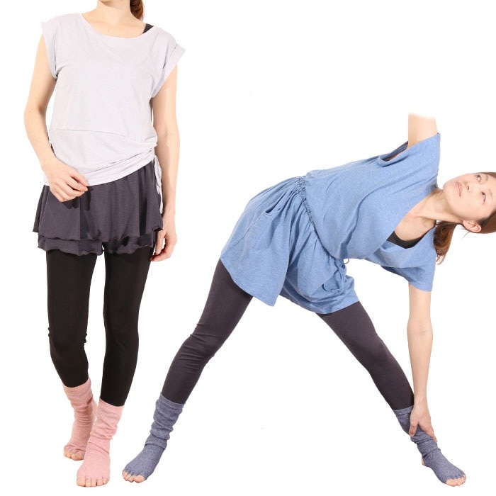 福袋 ヨガ ヨガウェア かわいい ヨガソックス 上下セット 数量限定！ お1人様1セット限りヨガ