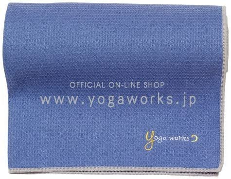 ヨガワークス(Yogaworks) ワッフルヨガラグ グレイパープル YW-A160-C074