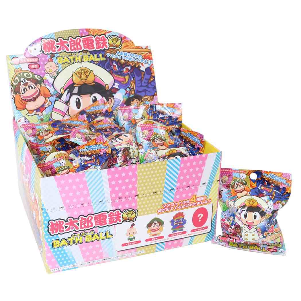 桃太郎電鉄 入浴剤 バスボール24個入りBOX もものかおり コナミデジタルエンタテインメント