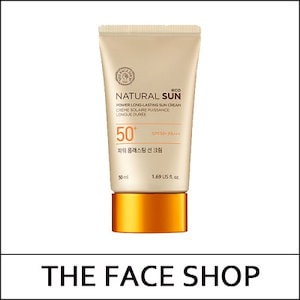 [THE FACE SHOP] (hpL) Natural Sun Eco Power Long Lasting Sun Cream 50ml / EXP 2025.03