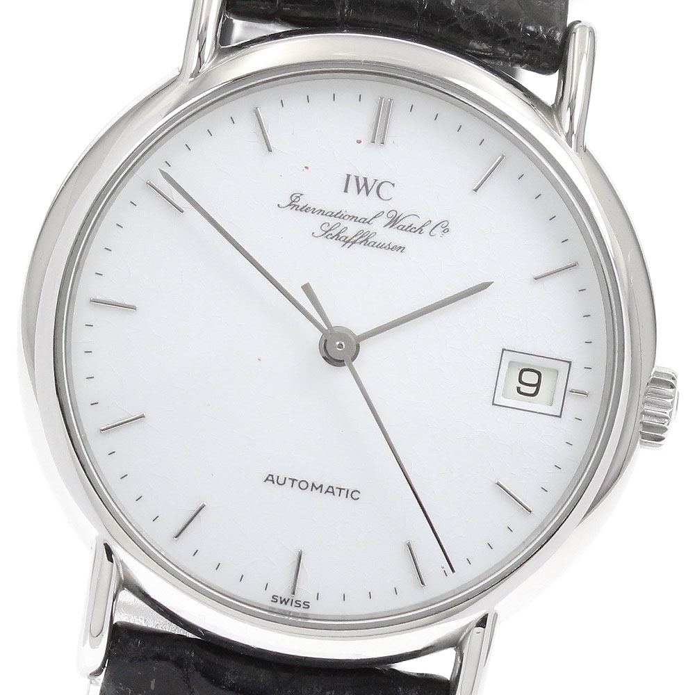 訳あり IWC IWC SCHAFFHAUSEN IW3513 ポートフィノ デイト 自動巻き メンズ _944954【中古】