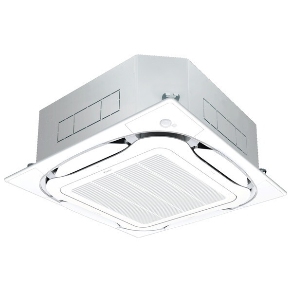 SSRC140C FIVE STAR ZEAS Ｓ-ラウンドフロー センシングタイプ 業務用エアコン 天カセ4方向 シングル 5馬力 三相200V ワイヤードリモコン メーカー直送