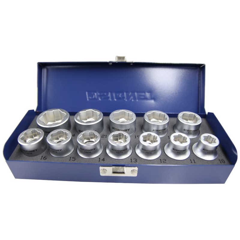 SIGNET　1/2DR 12個組 ボルトリムーバーソケットセット　13282