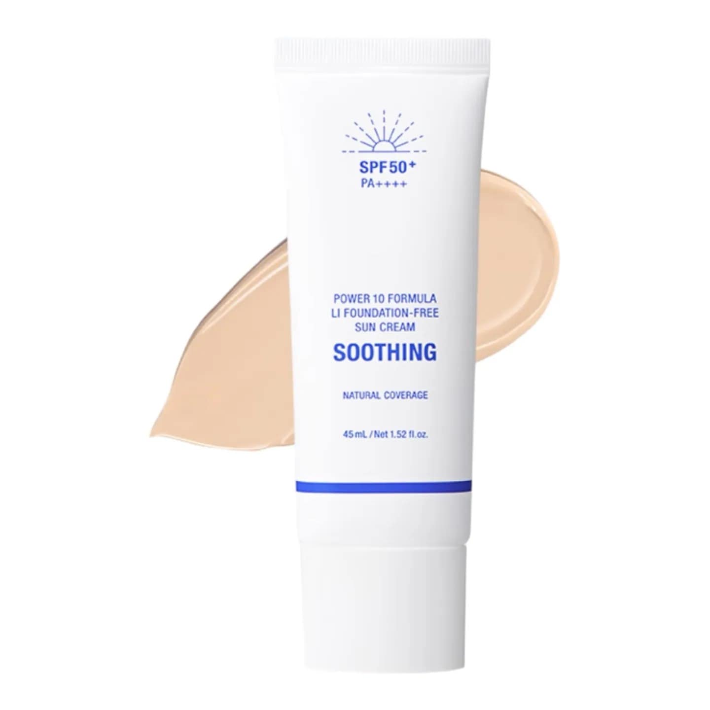 パワー10 甘草 パデフリー 日焼け止め SPF50+PA++++