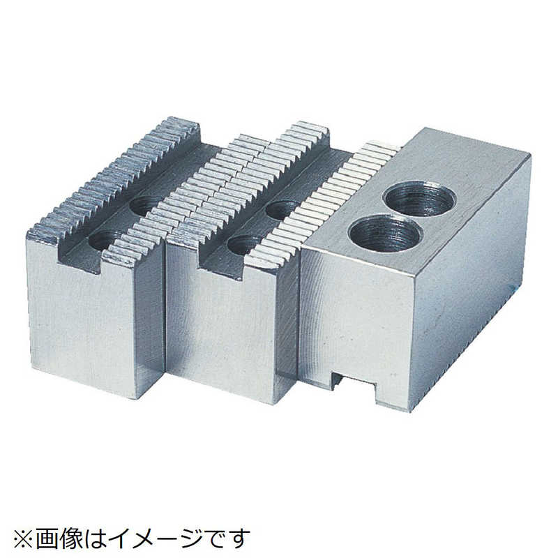 トラスコ中山　生爪北川用 B用 チャック12インチ P1.5mmH50mm　B212