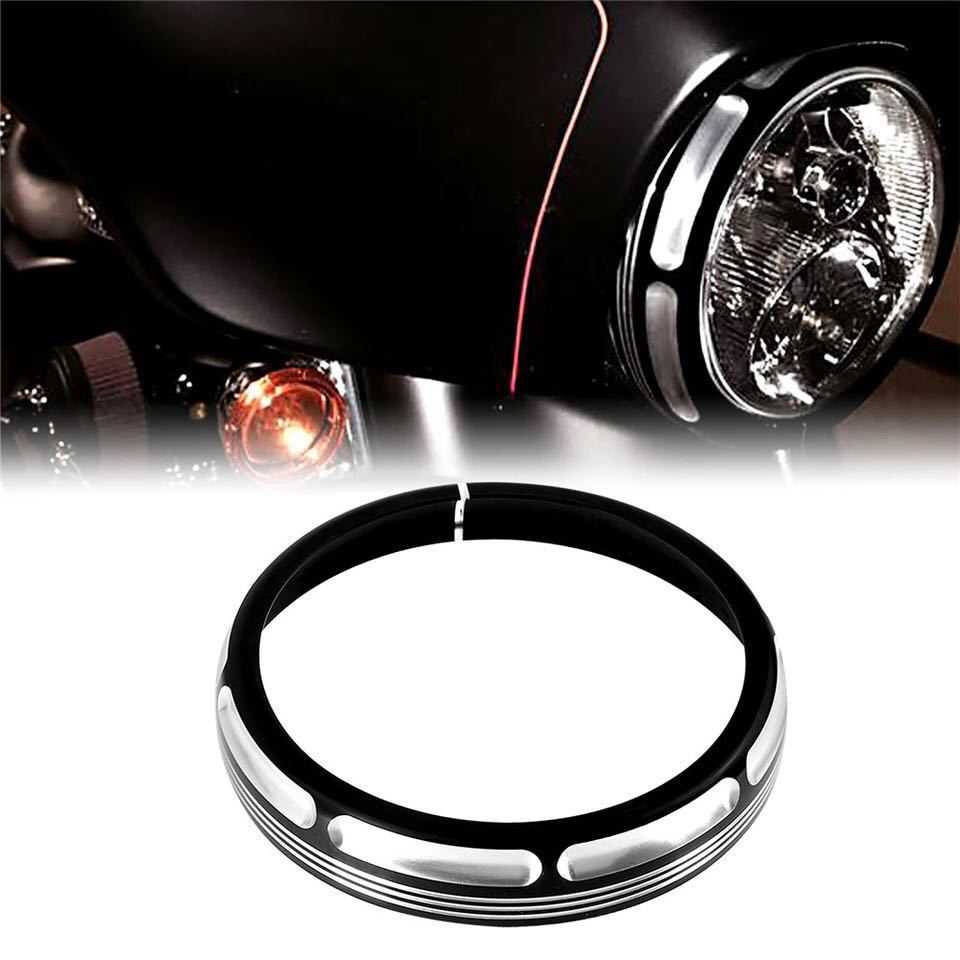 ハーレー 純正 バーストコレクション タイプ ヘッドライトトリム ツーリングモデル/ストリートグライ