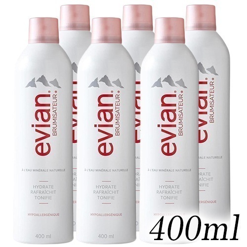 エビアン ブルミザトワール 400ml 6本セット フェイシャルスプレー[0722/8104] 送料無料