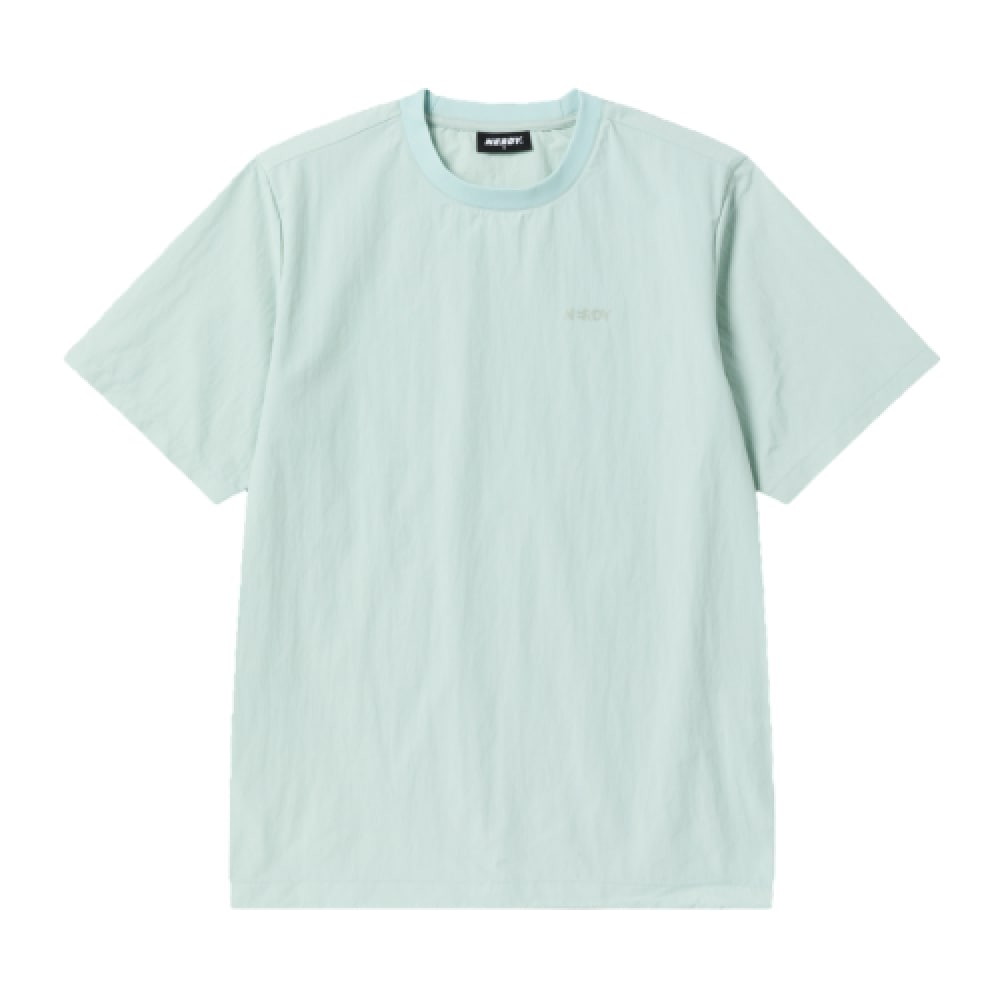 オタク織りベーシックショートスリーブ T シャツグレイシーミント